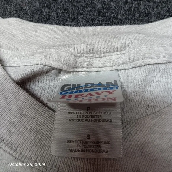 Vote For Pedro Shirt Adult Small Gray Short Sleeve - Picture 3 of 6